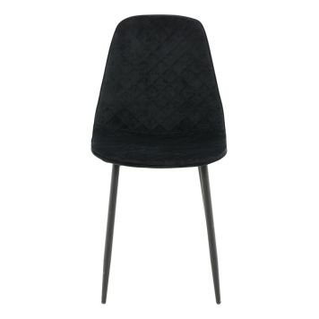 MATSTOL VENTURE HOME POLAR DIAMOND VELVET SVART 