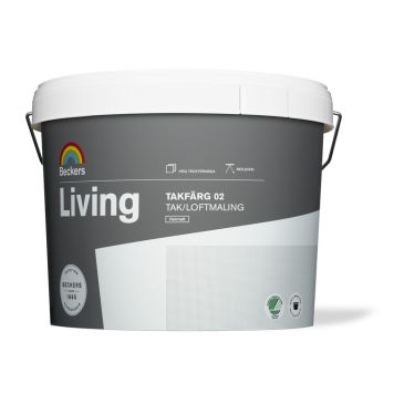 TAKFÄRG BECKERS LIVING VIT 10 L