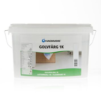 GOLVFÄRG HAGMANS EP-V VIT 4KG 