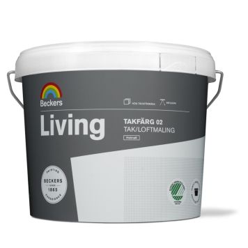 TAKFÄRG BECKERS LIVING HELMATT VIT 3 L 