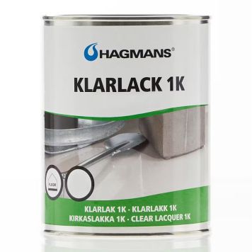 KLARLACK HAGMANS HALVBLANK 1K 1L
