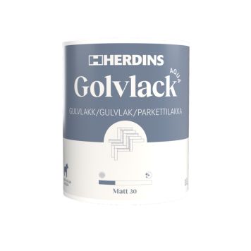 GOLVLACK HERDINS MATT 1L