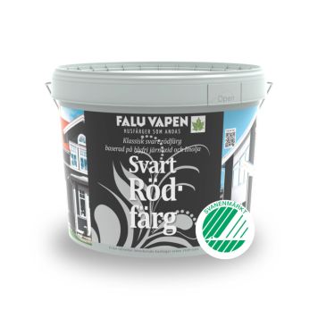 SLAMFÄRG FALU VAPEN SVART 10L