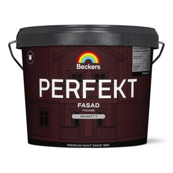 AKRYLATFÄRG BECKERS PERFEKT FASAD PLUS HELMATT VIT 2,7L