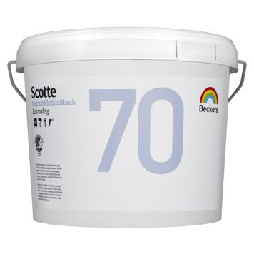 LACKFÄRG BECKERS SCOTTE 70 SNICKERIFINISH VIT 3L
