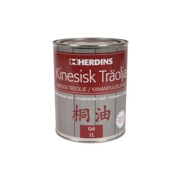 KINESISK TRÄOLJA HERDINS GRÅ 1L