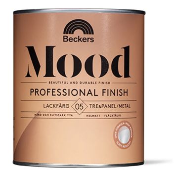 LACKFÄRG BECKERS MOOD PRO HELMATT 0,7L VIT BAS A