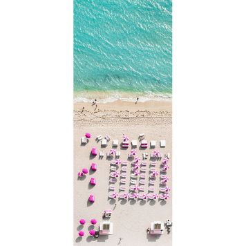 FOTOTAPET KOMAR ROSA PARASOLL