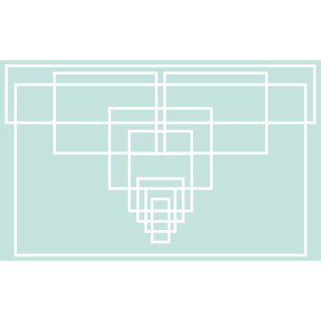 FOTOTAPET KOMAR KVARN MINTGRÖN