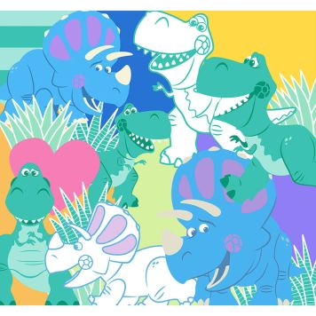 FOTOTAPET KOMAR TOY STORY REX AND TRIXIE