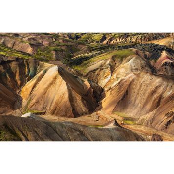 FOTOTAPET KOMAR SKINANDE BERG