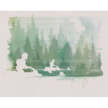 FOTOTAPET KOMAR STAR WARS ENDOR SPEEDERS