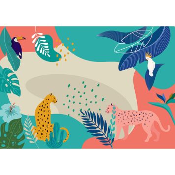 FOTOTAPET KOMAR DJUNGEL RENDEZVOUS