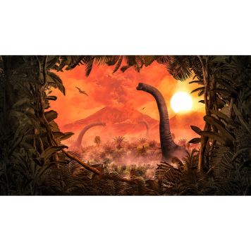 FOTOTAPET KOMAR BRACHIOSAURUS PANORAMA
