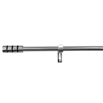 GARDINSTÅNG KIRSCH MIST SET 160-300CM STÅL