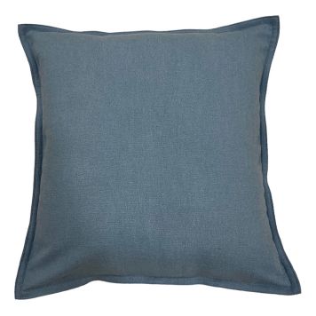 KUDDFODRAL LINNE 50X50CM BLÅ