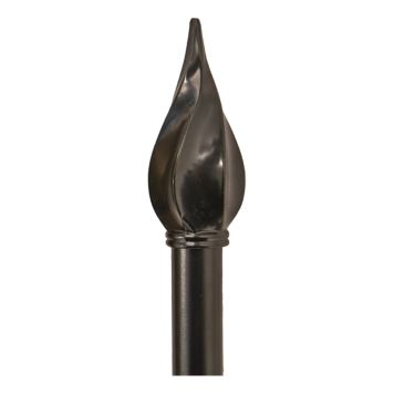 GARDINSTÅNG DB ORLANDO 120-210CM SVART