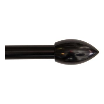 SÄNGHIMMEL HASTA 3 DELAR EXKL. TYG 600X19MM SVART