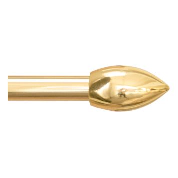SÄNGHIMMEL HASTA 3 DELAR EXKL. TYG 600X19MM GULD