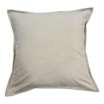 KUDDFODRAL BOMULL 50X50CM BEIGE