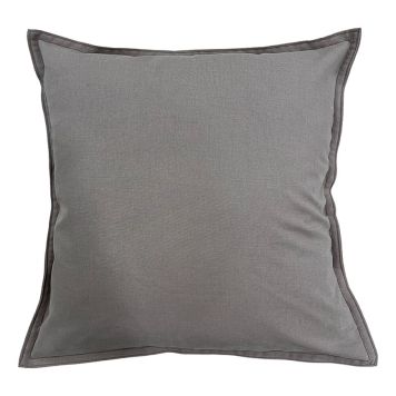 KUDDFODRAL BOMULL 50X50CM TAUPE