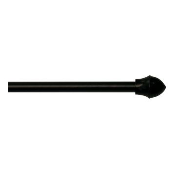 GARDINSTÅNG DB CAFÉ  75-125CM SVART