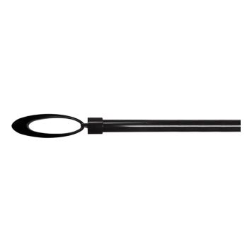 GARDINSTÅNG DB BOSTON 120-210CM SVART