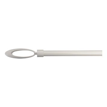 GARDINSTÅNG DB BOSTON 120-210CM VIT 
