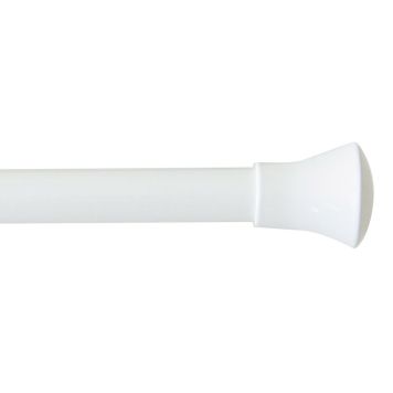 GARDINSTÅNG HASTA VEGA 130-240CM VIT 