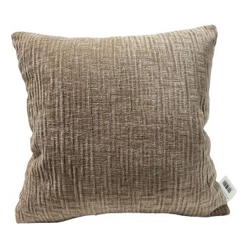 KUDDFODRAL MÖNSTER 50X50CM TAUPE