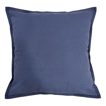 KUDDFODRAL BOMULL 50X50CM MARINBLÅ