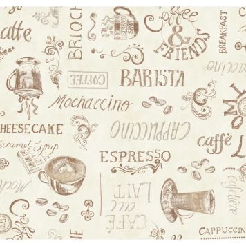 VAXDUK D-C-FIX MANHATTAN RISTRETTO CREME 110X140CM