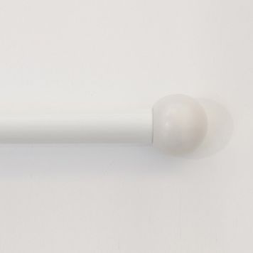 GARDINSTÅNG HASTA LUNA 90-160CM MATT  VIT 