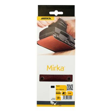 SLIPREMSA MIRKA GRIP 8H P40 93X185MM RÖD 5-PACK