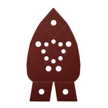 SLIPPAPPER MIRKA GRIP 13H P40 95X135X135MM RÖD 5-PACK 