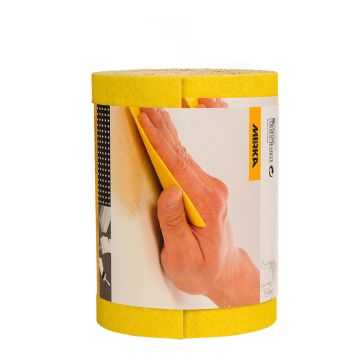 SLIPRULLE MIRKA P60 115MMX5M GUL 10-PACK