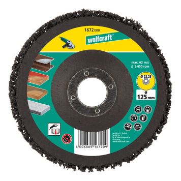 RENGÖRINGSTRISSA WOLFCRAFT 115X22,2MM