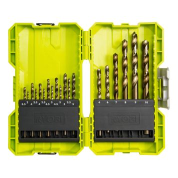 BORRSATS RYOBI RAK19HHS2 HSS TITAN 19 DELAR  