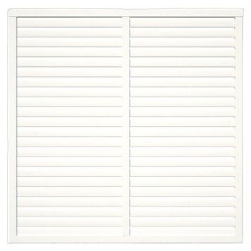 VINDSKYDD PALMAKO NINA1 VITMÅLAD 180X180 CM