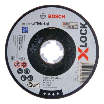 KAPSKIVA BOSCH X-LOCK EFM 125X22,2X1,6MM