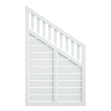 VINDSKYDD PALMAKO HELIS 90X150/90CM VITMÅLAD 