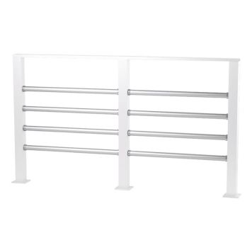 ALUMINIUMRÖR RECAL Ø4X149CM GRÅ 3-PACK