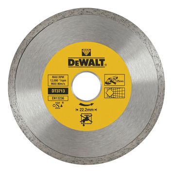 DIAMANTKAPSKIVA DEWALT DT3713-QZ KAKEL 125MM 