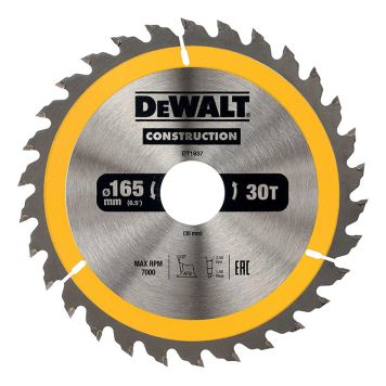 SÅGKLINGA DEWALT DT1937-QZ CONSTRUCTION 165X30MM 30T