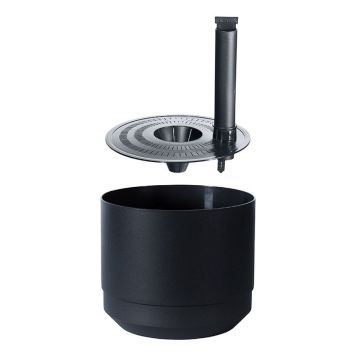 INOMHUSKRUKA ORTHEX PAULINA RECYCLED SVART Ø25CM