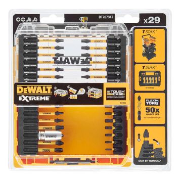 BITSSATS DEWALT FLEXTORQ 29 DELAR 