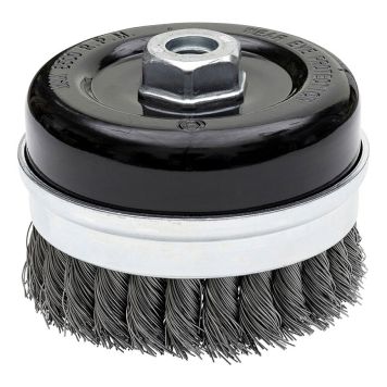 STÅLBORSTE DEWALT DT3501-QZ TVINNAD 100MM