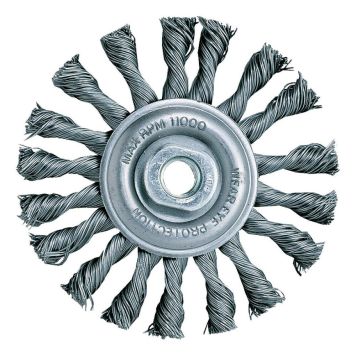 STÅLBORSTE DEWALT DT3502-QZ TVINNAD 115MM