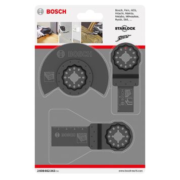 SÅGBLADSET BOSCH PROFESSIONAL STARLOCK TRÄ 3 DELAR