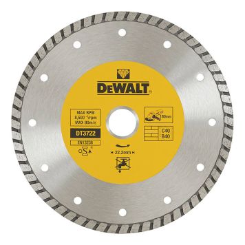 DIAMANTKAPSKIVA DEWALT DT3722-QZ TURBO 180 MM